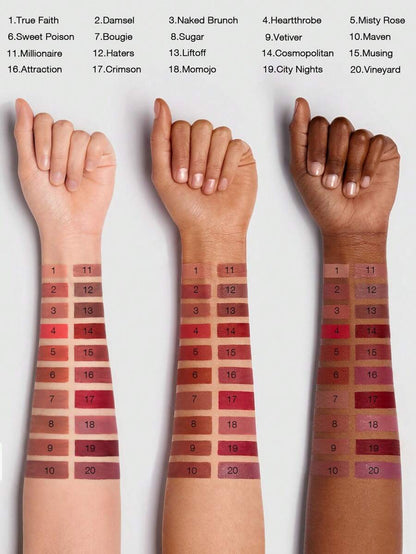SHEGLAM Matte Liquid Lipstick – Long-Lasting High-Pigment Lip Color