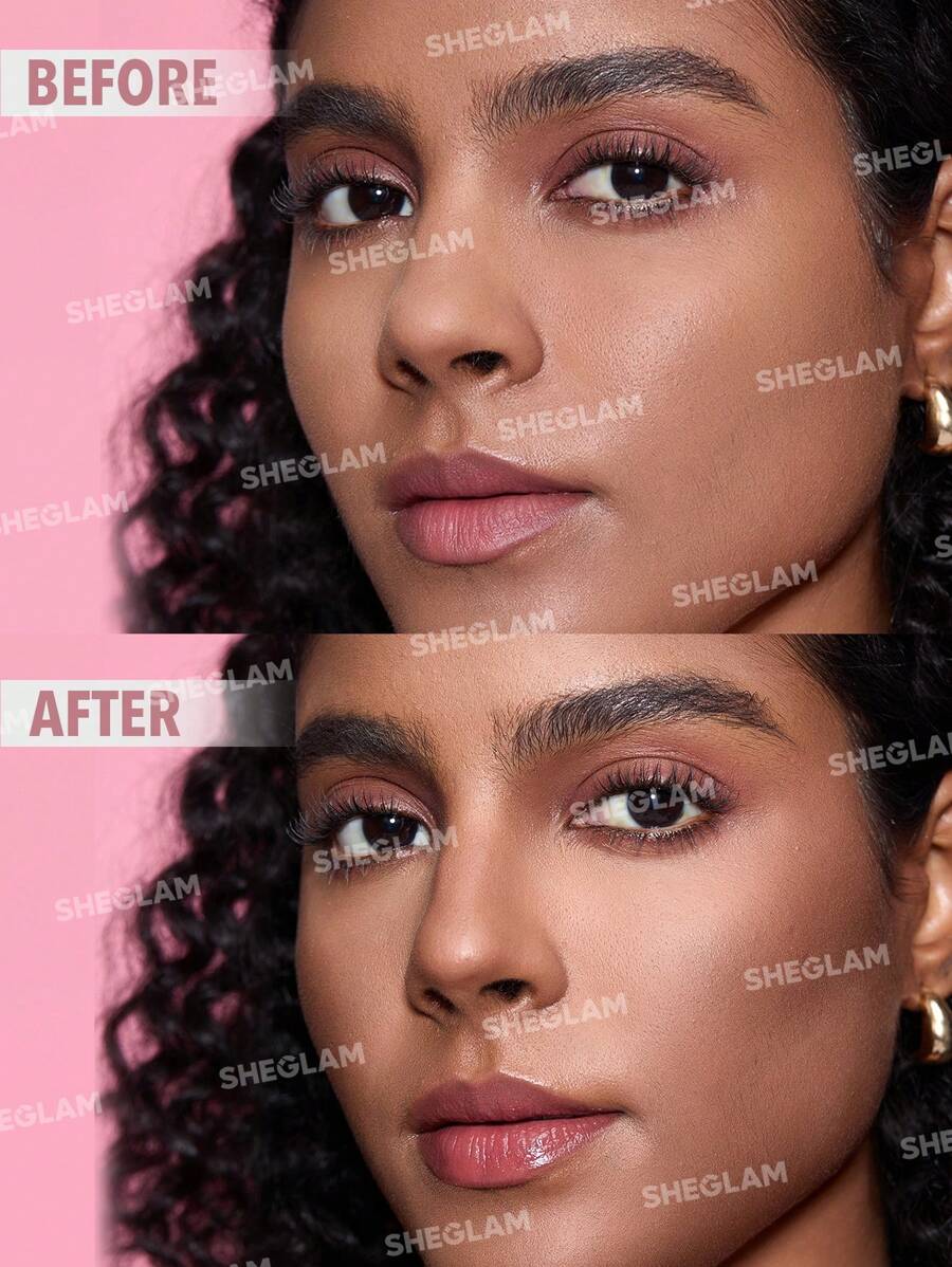 SHEGLAM Fine Line 2-In-1 Nose Contour & Highlight Pen - Umber | Dual-Ended Sculpting Stick