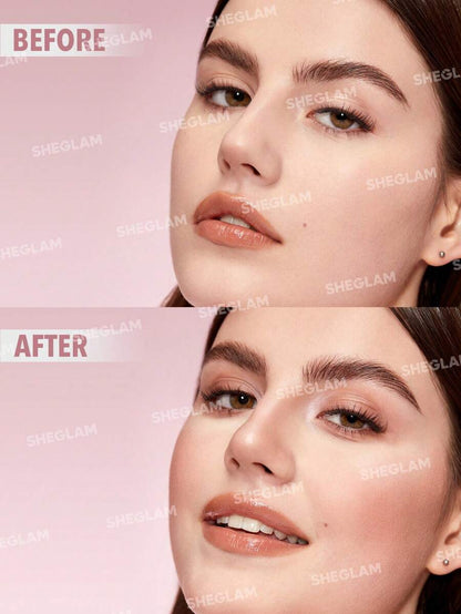 SHEGLAM Fine Line 2-In-1 Nose Contour & Highlight Pen - Umber | Dual-Ended Sculpting Stick