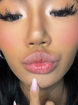 SHEGLAM Mello Jello Nourishing Lip Balm - Ruby | Sheer Muted Plum Lip Care & Primer