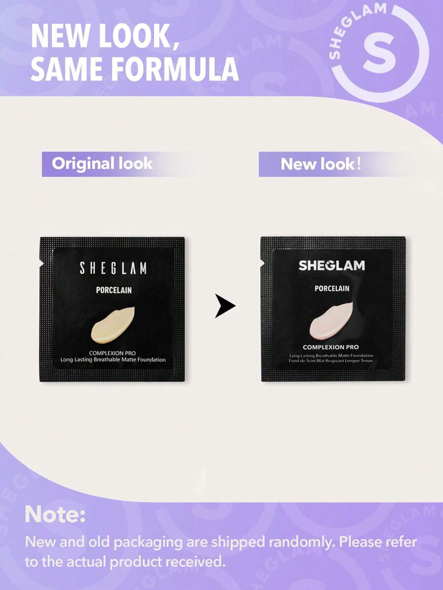 SHEGLAM Matte Foundation | Nude Full Coverage Oil Control Liquid Foundation Sample – LCBSkin