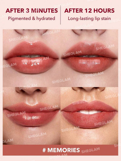 SHEGLAM Color Changing Lip Tint – Long-Lasting High Gloss Lip Stain