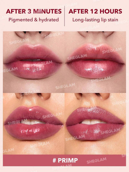 SHEGLAM Color Changing Lip Tint – Long-Lasting High Gloss Lip Stain