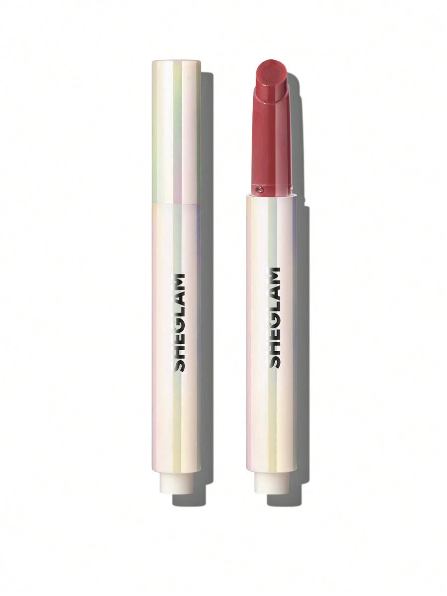 SHEGLAM Pout Perfect Shine Lip Plumper - Sepia Kiss | Hydrating Solid Lip Gloss