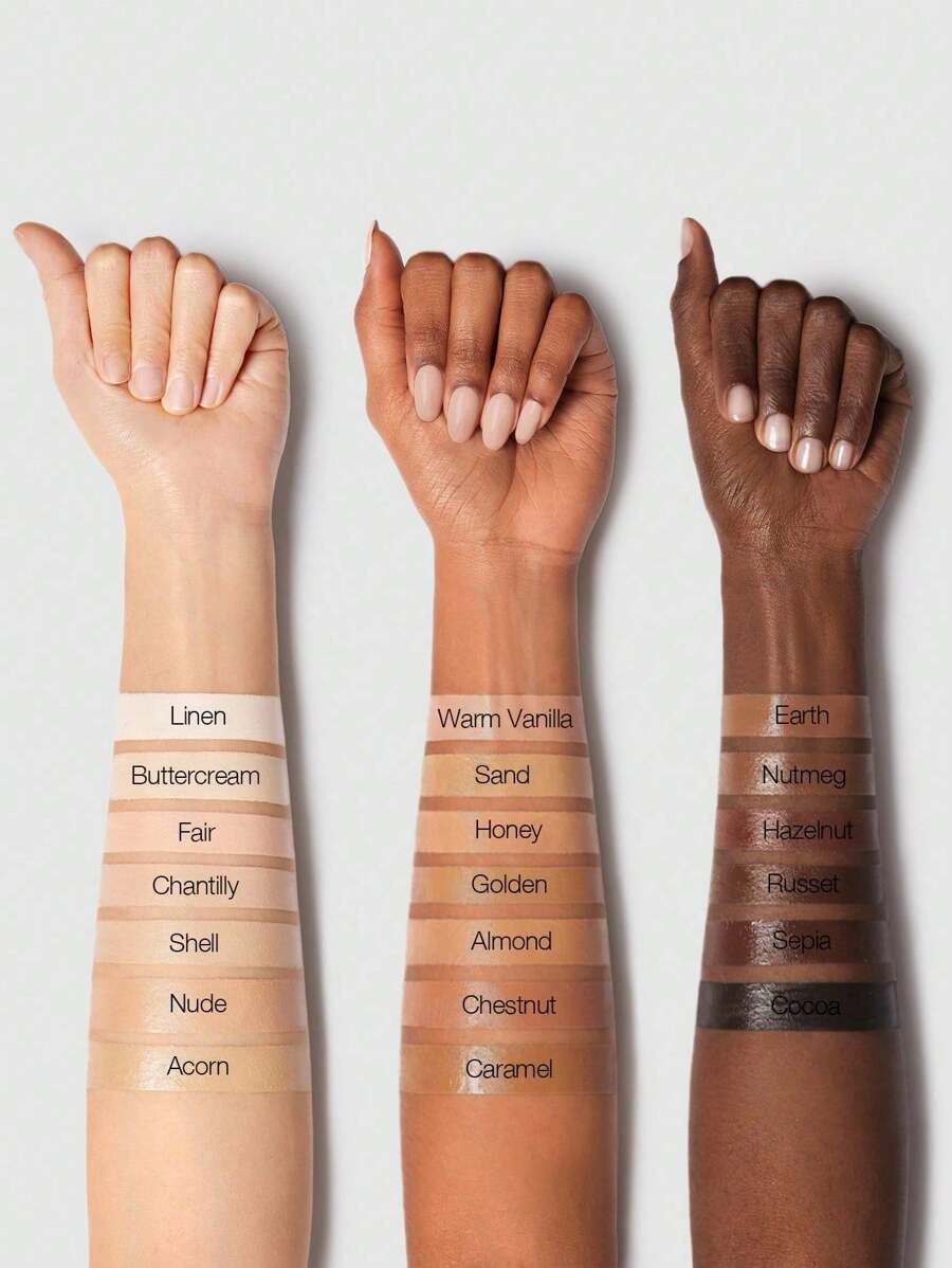 SHEGLAM 12Hr Full Coverage Liquid Concealer – Chantilly Matte Brightening Concealer