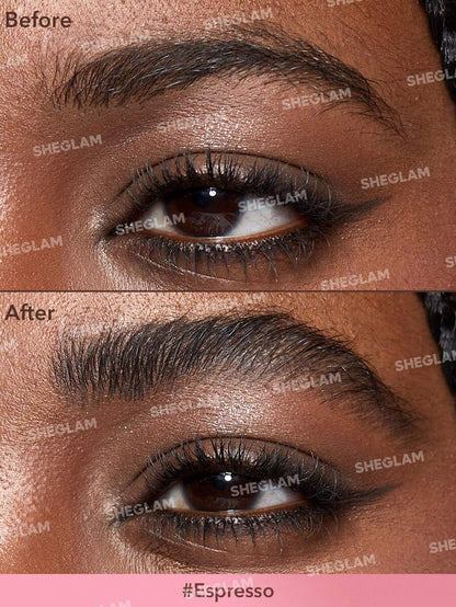 SHEGLAM Brow Fection Angled Brush Dip Hair Like Strokes Eyebrow Gel Pen