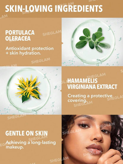 SHEGLAM 12Hr Full Coverage Liquid Concealer – Chantilly Matte Brightening Concealer