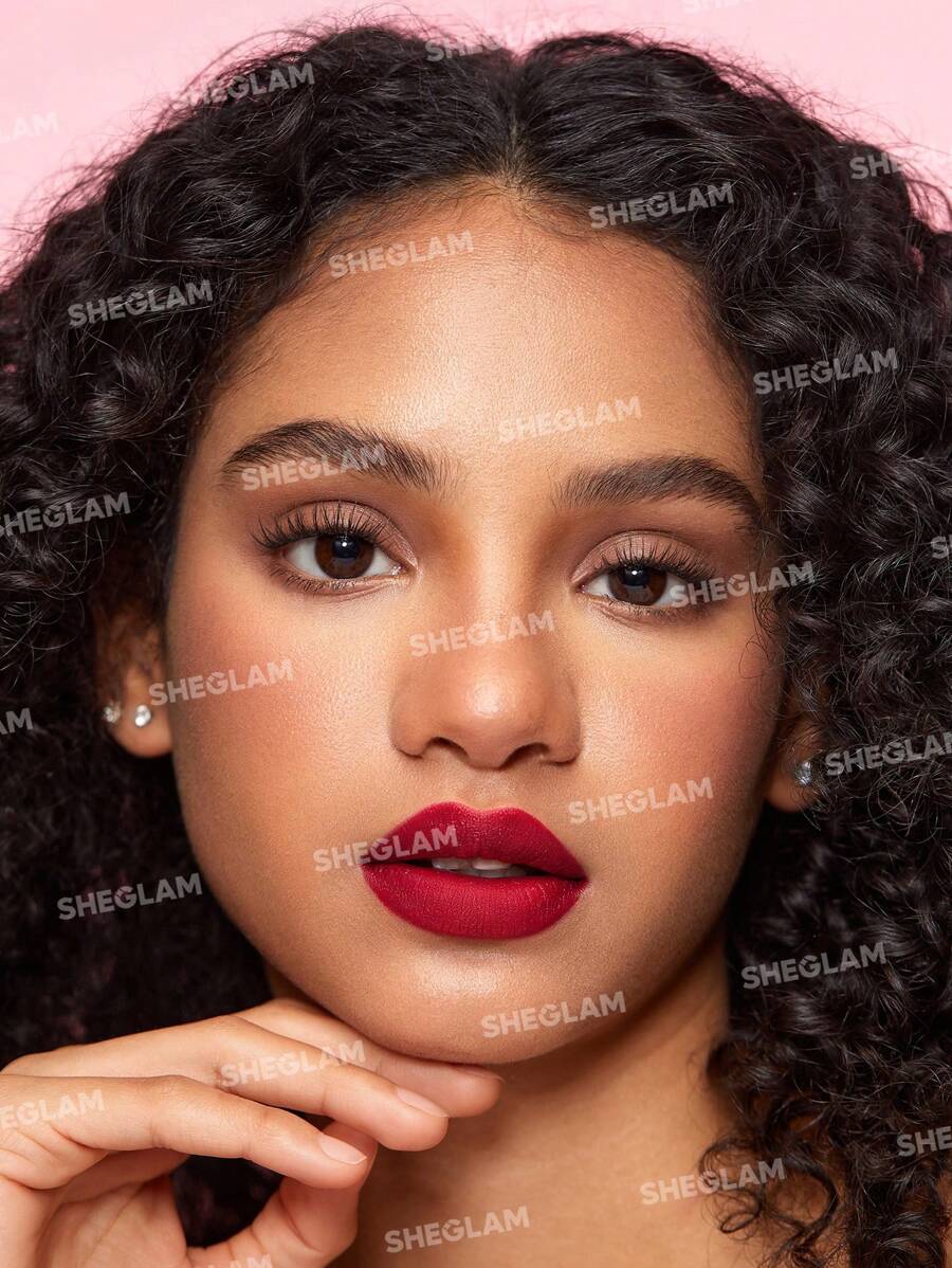 SHEGLAM Velvet Shimmer Matte Lipstick – Long-Lasting Silky Smooth Lip Color