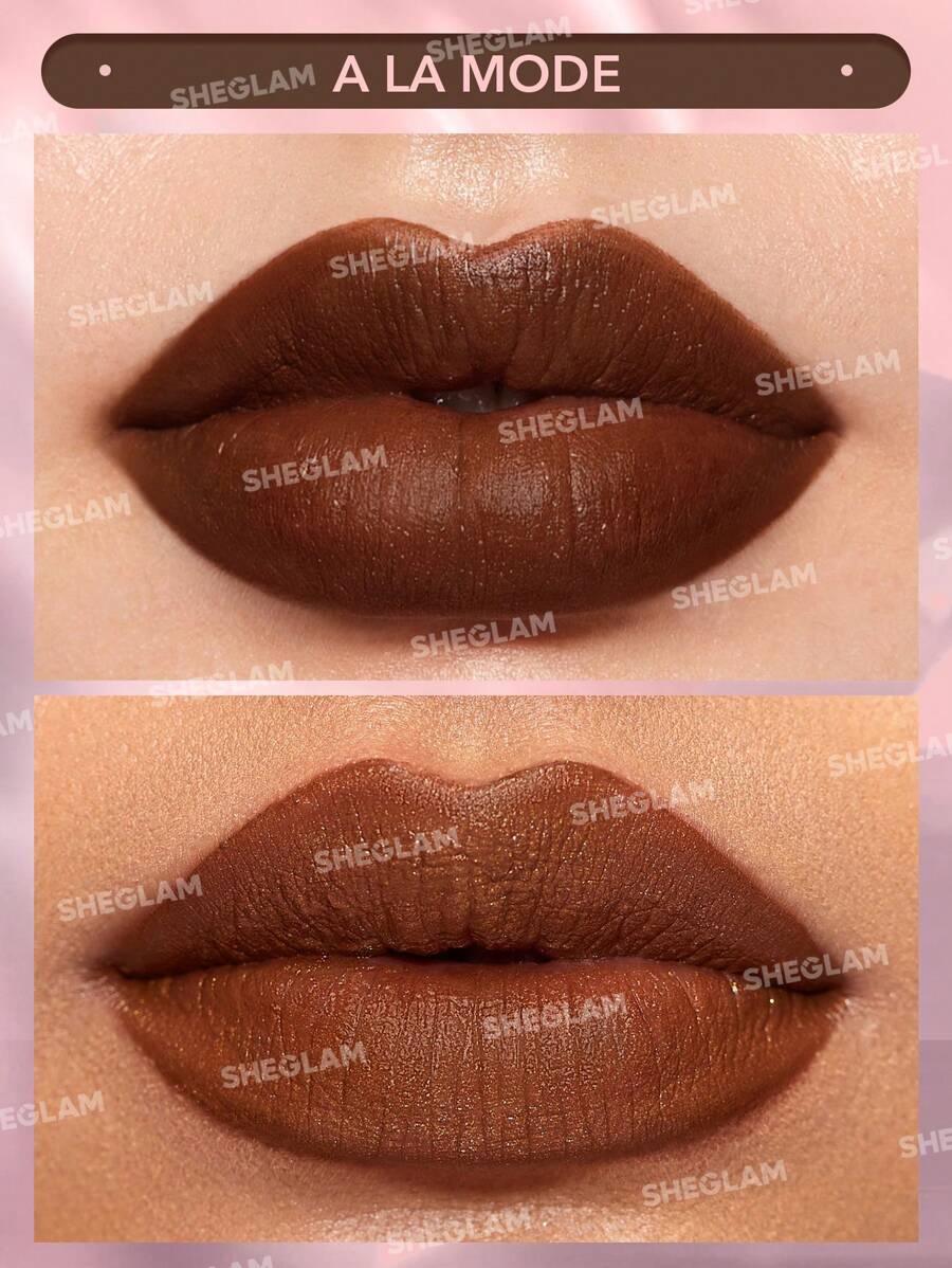 SHEGLAM Velvet Shimmer Matte Lipstick – Long-Lasting Silky Smooth Lip Color