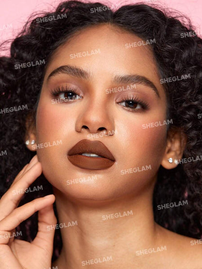 SHEGLAM Velvet Shimmer Matte Lipstick – Long-Lasting Silky Smooth Lip Color
