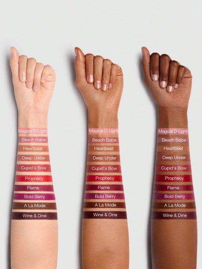 SHEGLAM Velvet Shimmer Matte Lipstick – Long-Lasting Silky Smooth Lip Color
