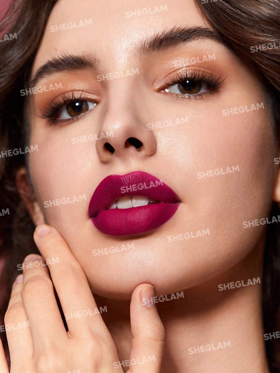 SHEGLAM Velvet Shimmer Matte Lipstick – Long-Lasting Silky Smooth Lip Color