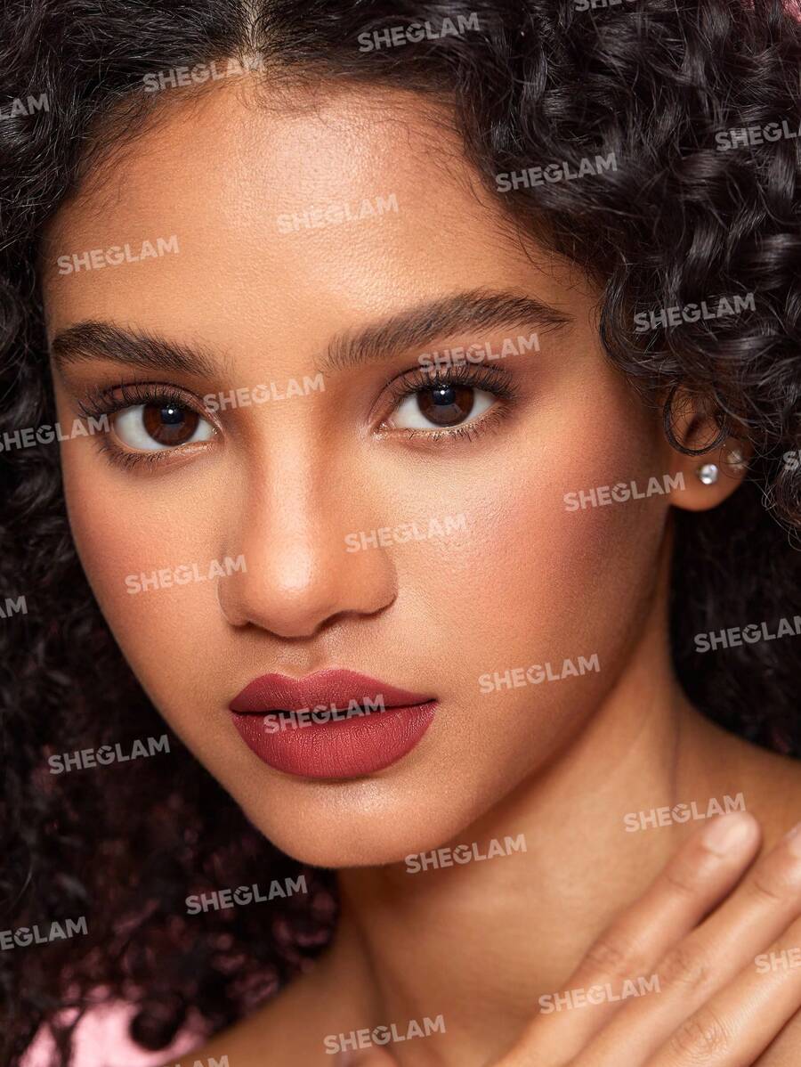SHEGLAM Velvet Shimmer Matte Lipstick – Long-Lasting Silky Smooth Lip Color