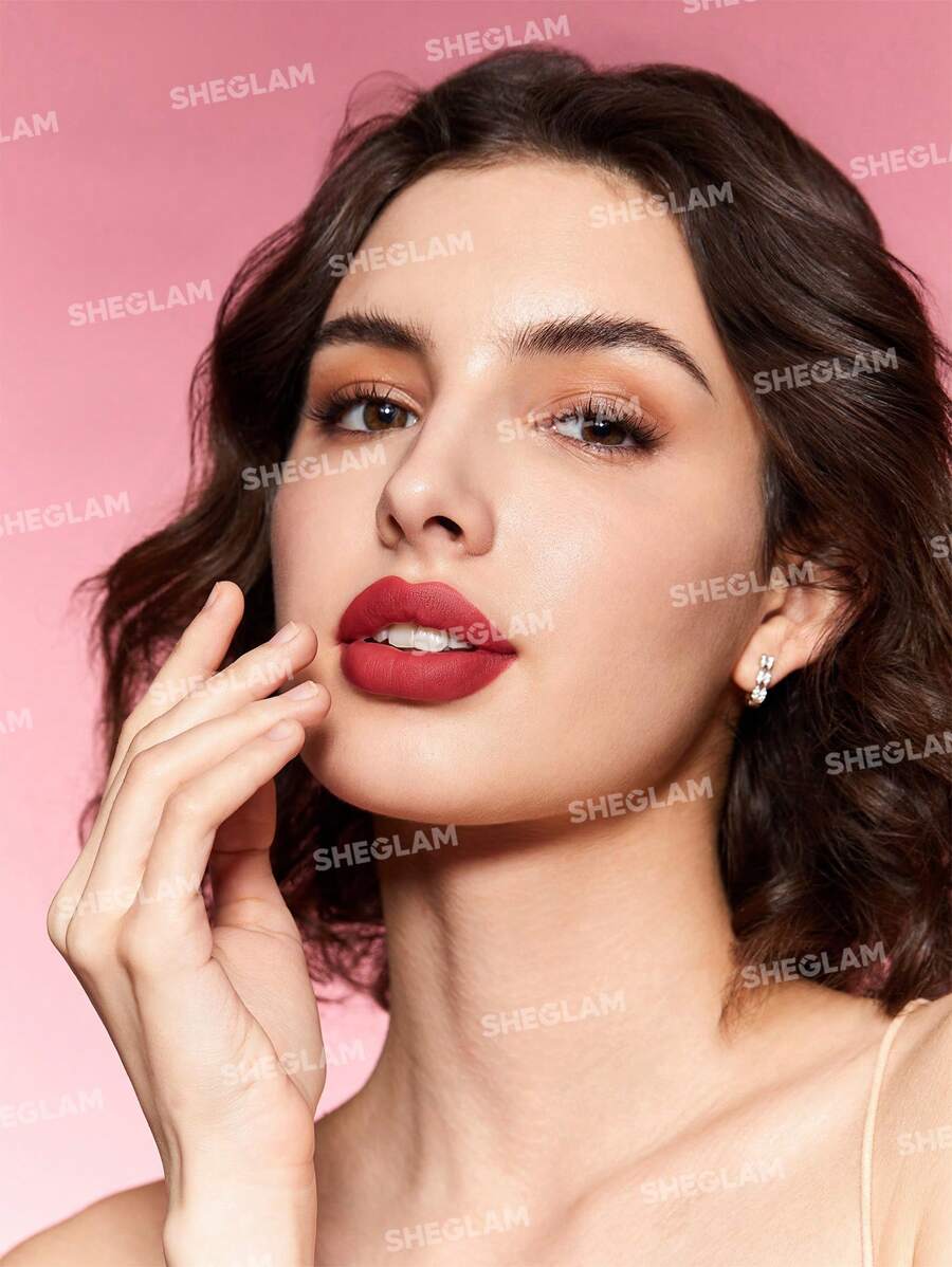 SHEGLAM Velvet Shimmer Matte Lipstick – Long-Lasting Silky Smooth Lip Color