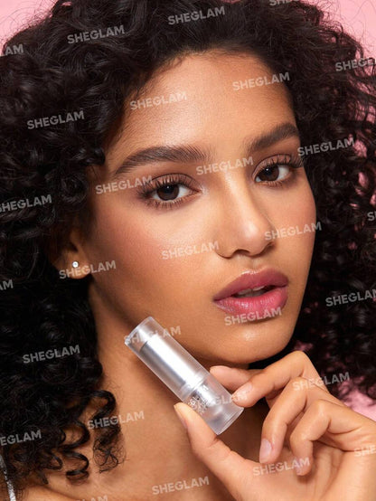 SHEGLAM Mello Jello Nourishing Lip Balm - Ruby | Sheer Muted Plum Lip Care & Primer