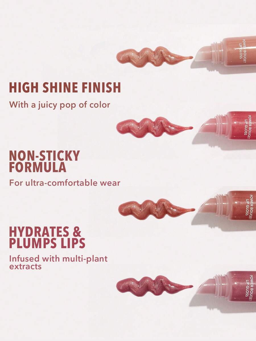 SHEGLAM Tinted Lip Gloss – Moisturizing Non-Sticky Plumping Lip Oil
