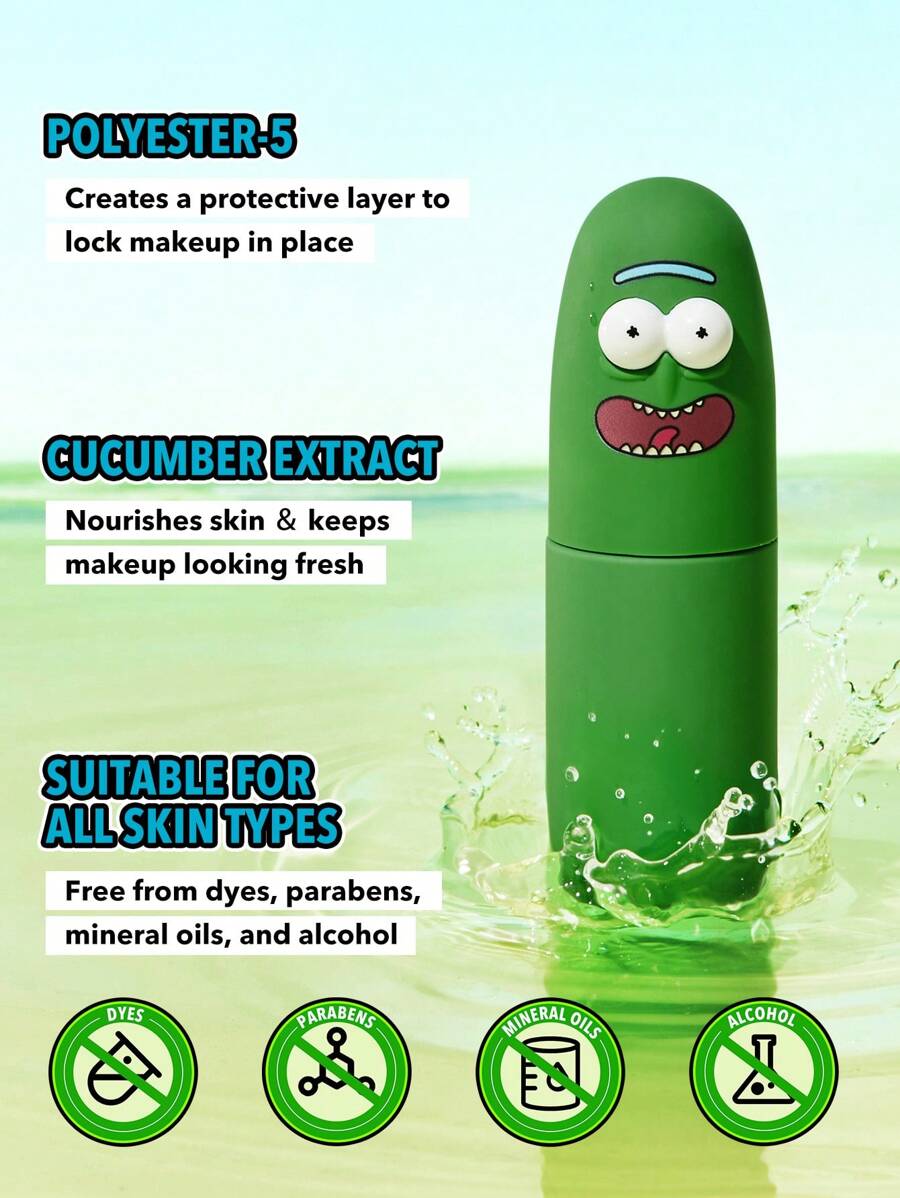 Rick and Morty X SHEGLAM Pickle Rick Setting Spray | Long-Lasting & Oil-Control Fixing Mist