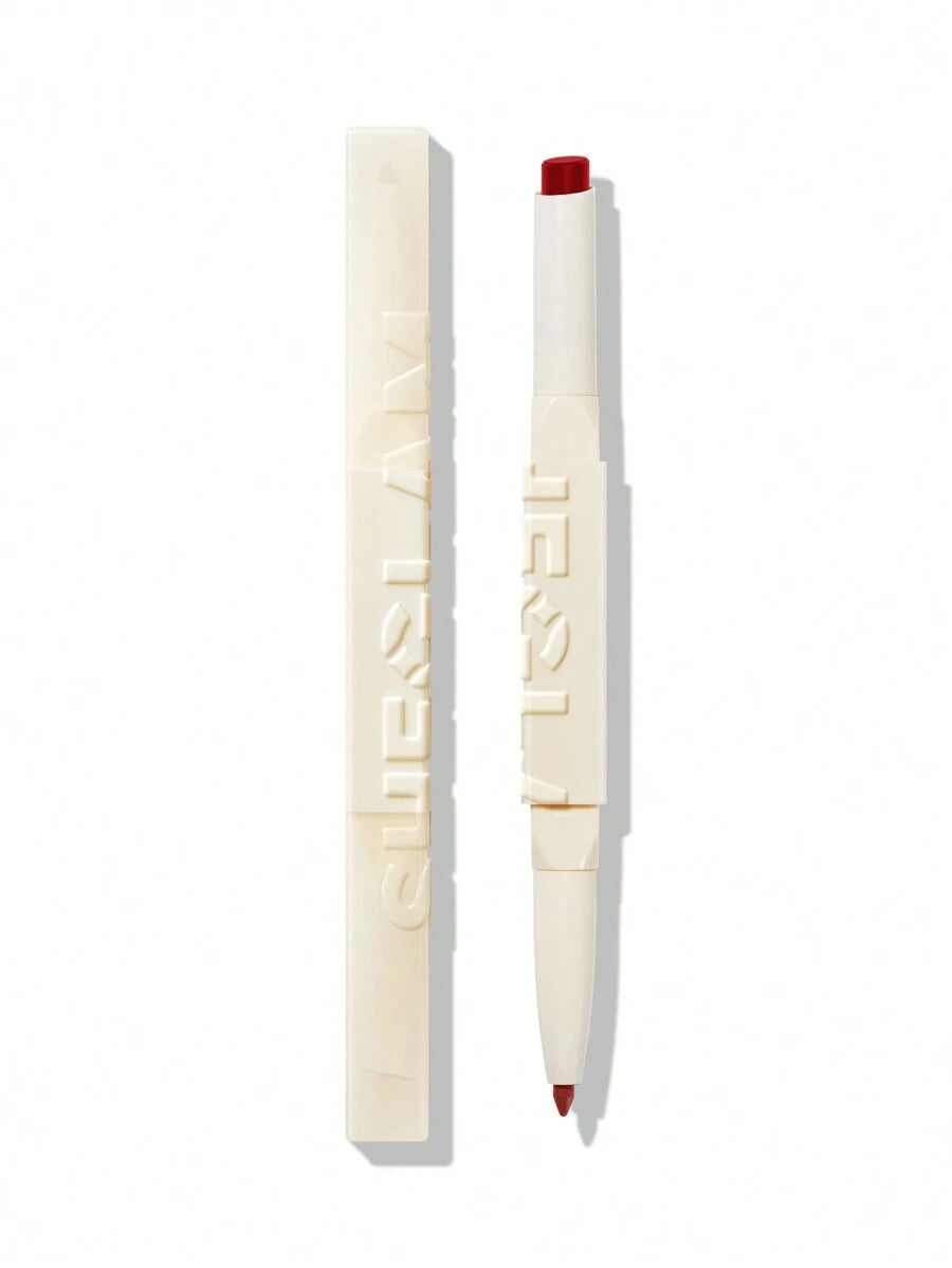 SHEGLAM Tinted Lipstick & Liner Duo – 2-in-1 Glossy Lip Combo