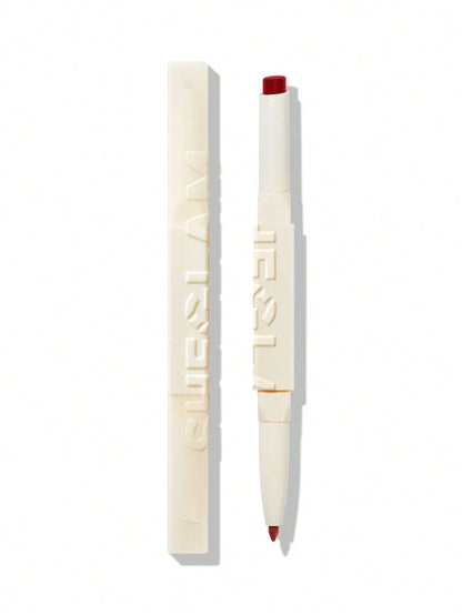 SHEGLAM Tinted Lipstick & Liner Duo – 2-in-1 Glossy Lip Combo
