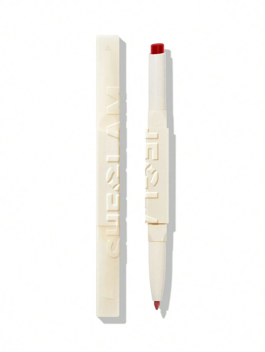 SHEGLAM Tinted Lipstick & Liner Duo – 2-in-1 Glossy Lip Combo