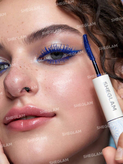 SHEGLAM Double Impact Waterproof Volume & Length Mascara | Colorful Dual-Head, 3 Shades