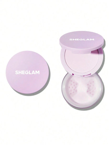SHEGLAM 2-in-1 Pink Setting Powder Duo – Brightening Under Eye & Face Powder