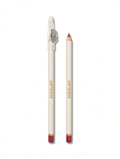 SHEGLAM Lip Facts Lip Liner - Brazen | High-Pigment Creamy Matte Contour Pencil