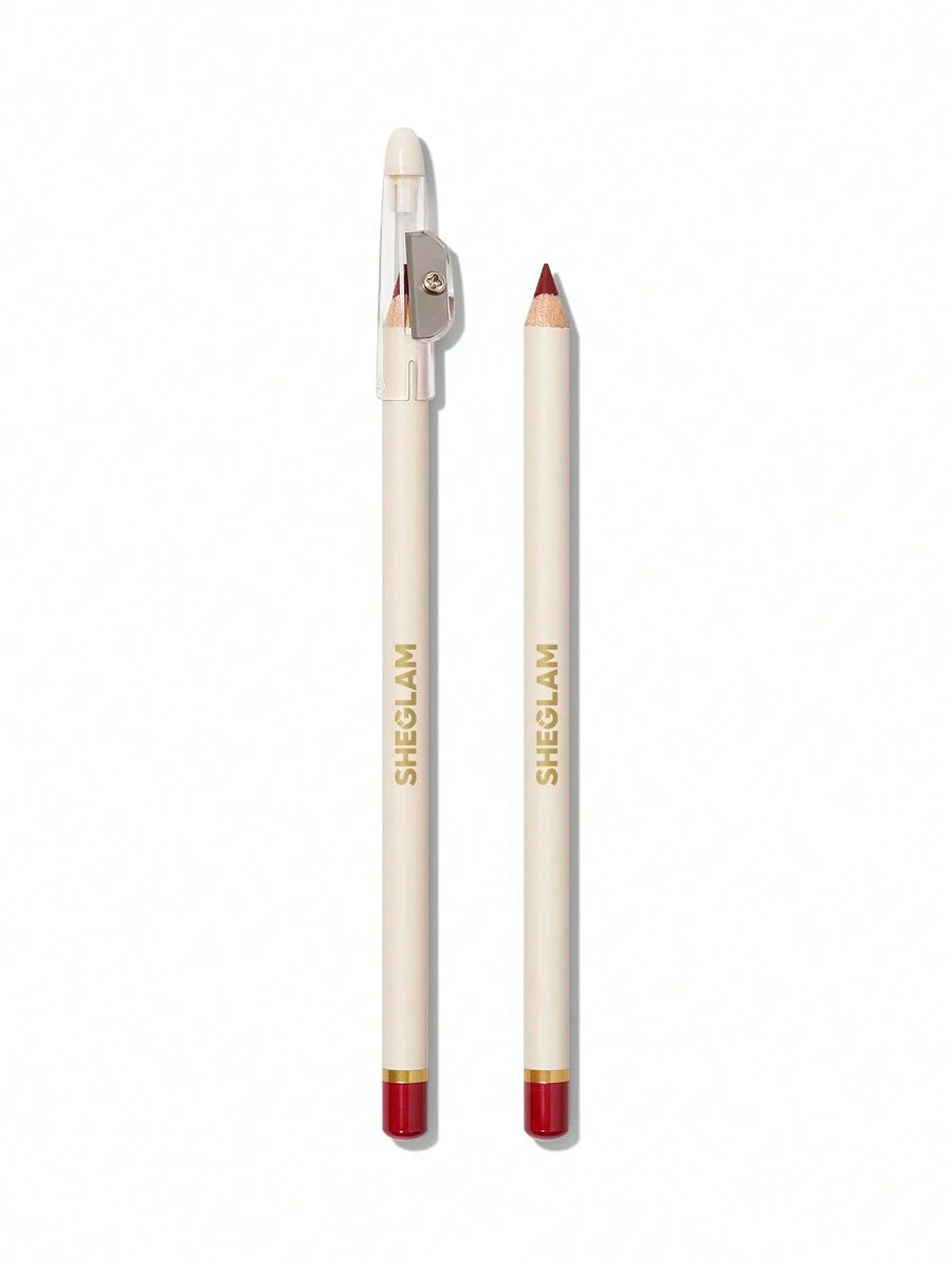 SHEGLAM Lip Facts Lip Liner - Brazen | High-Pigment Creamy Matte Contour Pencil