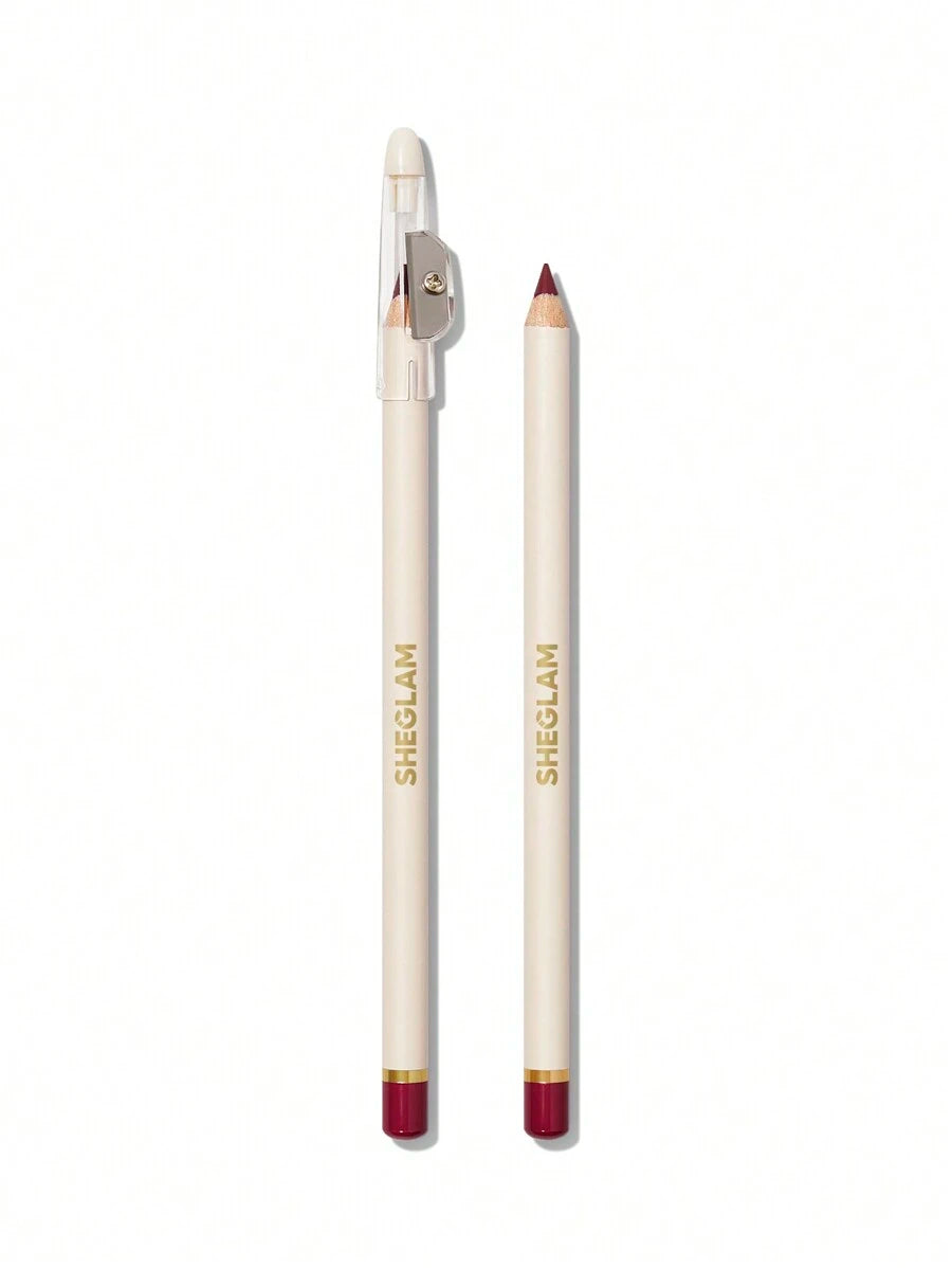 SHEGLAM Lip Facts Lip Liner - Brazen | High-Pigment Creamy Matte Contour Pencil