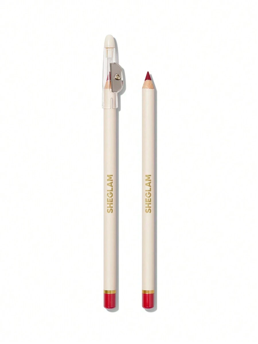 SHEGLAM Lip Facts Lip Liner - Brazen | High-Pigment Creamy Matte Contour Pencil