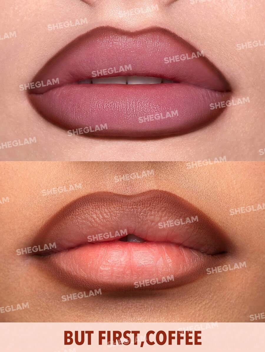 SHEGLAM Lip Facts Lip Liner - Brazen | High-Pigment Creamy Matte Contour Pencil