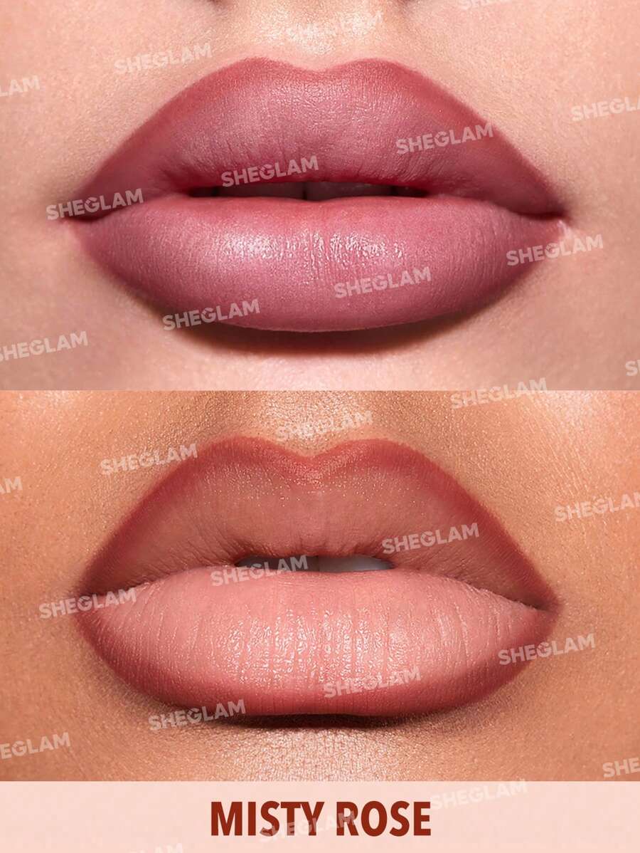 SHEGLAM Lip Facts Lip Liner - Brazen | High-Pigment Creamy Matte Contour Pencil