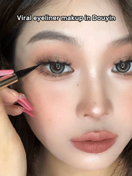 SHEGLAM Rosé Line Waterproof Liquid Eyeliner – Precision Define & Line Eye Makeup