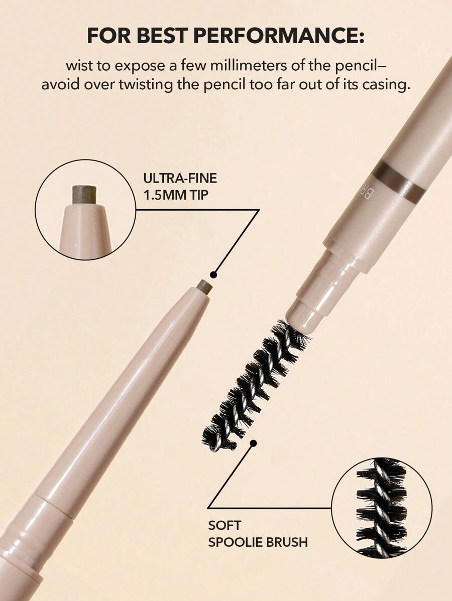 SHEGLAM Ultra Slim Brow Pencil – Long-Lasting Sweat-Proof Eyebrow Pen