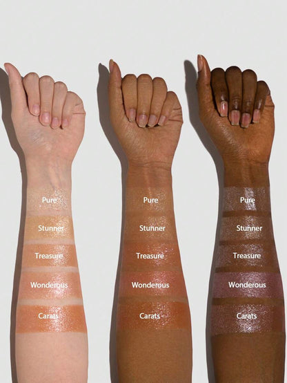 SHEGLAM Enigma Sparkly Eyeshadow - Pure | Multi-Tone High-Shine Glitter Powder