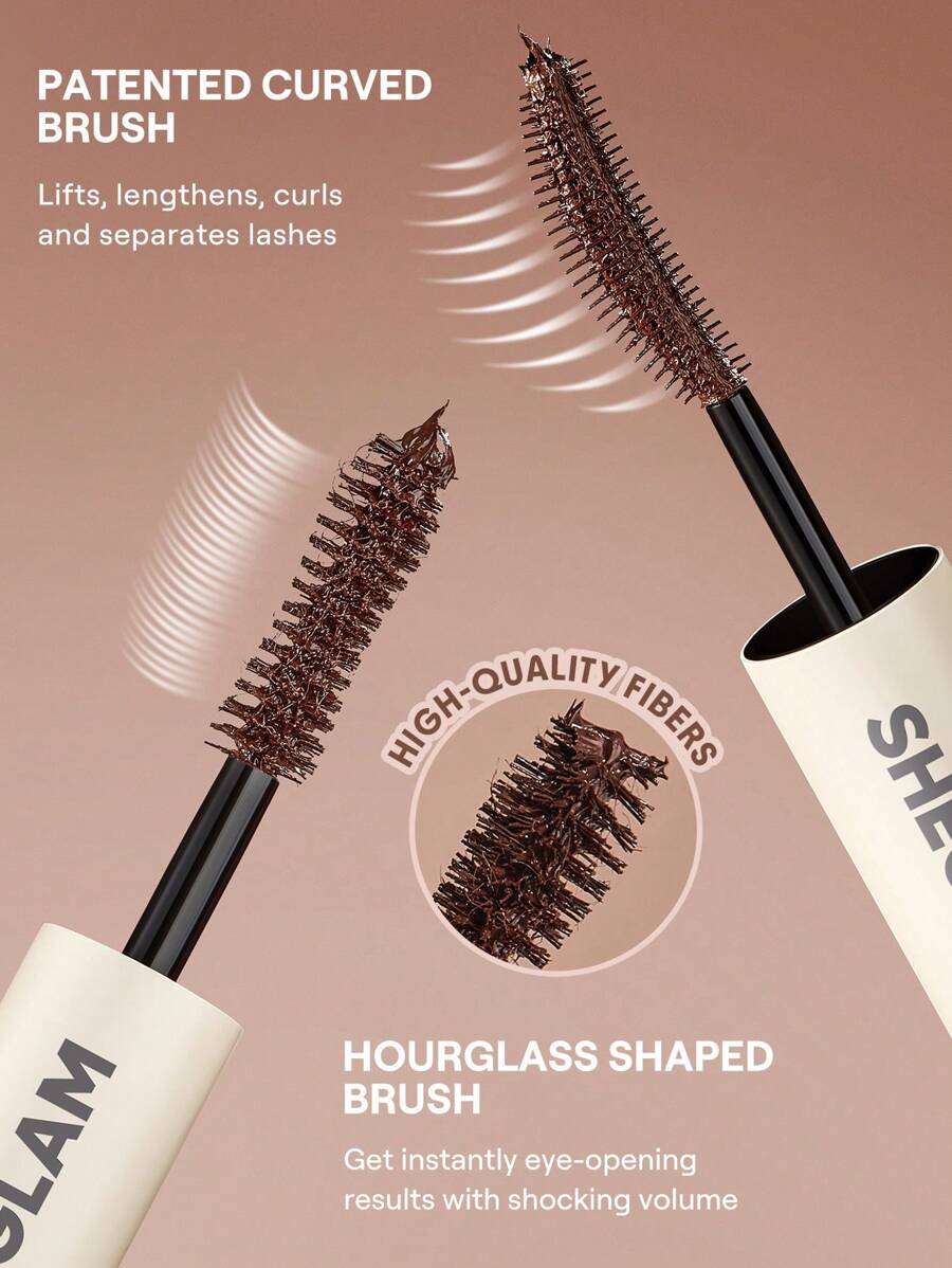 SHEGLAM Waterproof Volume & Length Mascara – Colorful Double-Head Lash Makeup
