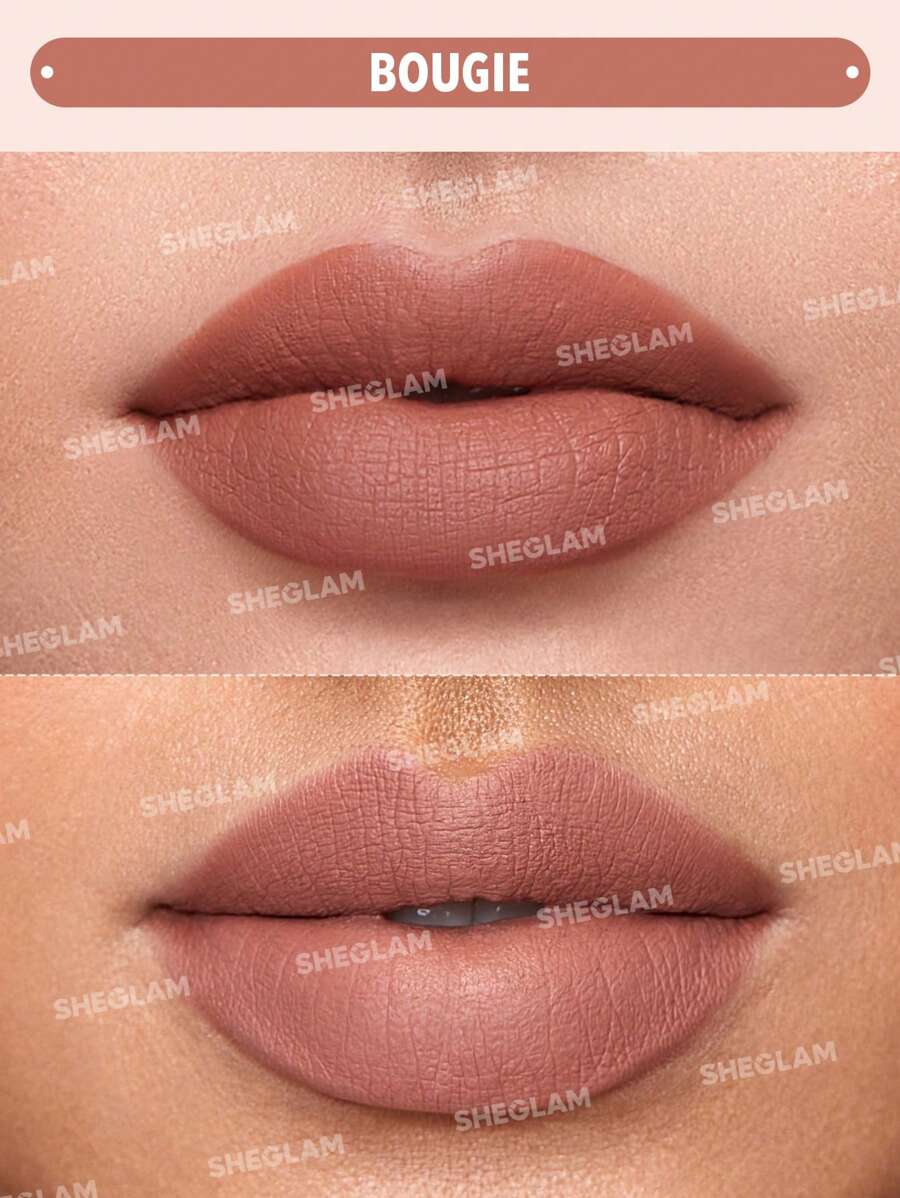 SHEGLAM Matte Allure Liquid Lipstick | Long-Lasting Velvety Matte, 20 Shades