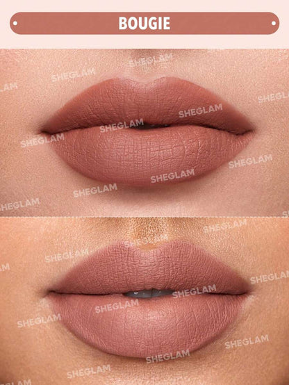 SHEGLAM Matte Liquid Lipstick – Long-Lasting High-Pigment Lip Color