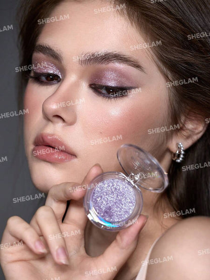 SHEGLAM Enigma Sparkly Eyeshadow - Pure | Multi-Tone High-Shine Glitter Powder