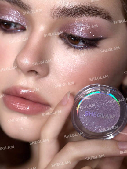 SHEGLAM Enigma Sparkly Eyeshadow - Pure | Multi-Tone High-Shine Glitter Powder