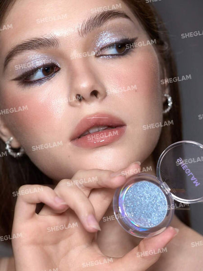 SHEGLAM Enigma Sparkly Eyeshadow - Pure | Multi-Tone High-Shine Glitter Powder