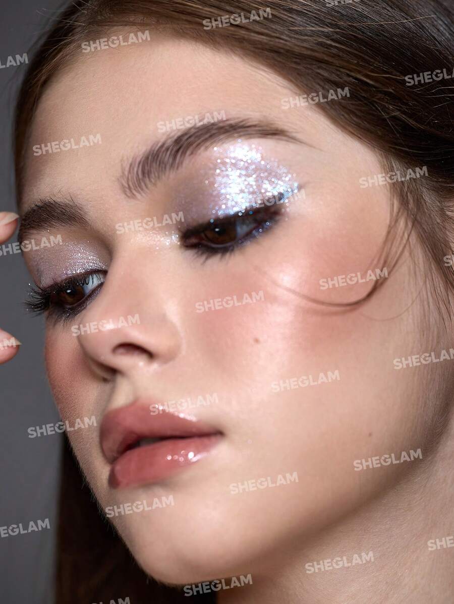 SHEGLAM Enigma Sparkly Eyeshadow - Pure | Multi-Tone High-Shine Glitter Powder