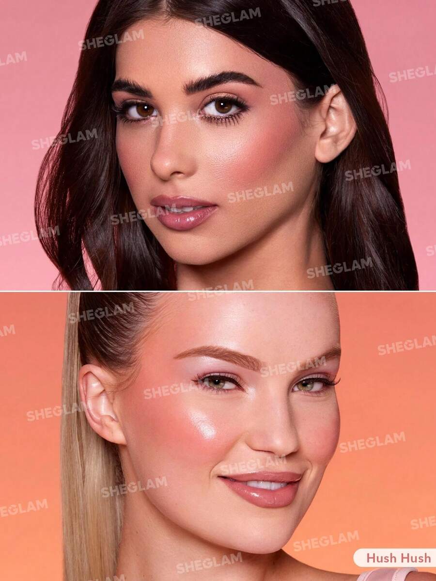SHEGLAM Matte Liquid Blush – Long-Lasting Rose Pink Brown Gel Cream Blusher