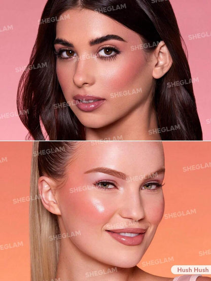 SHEGLAM Matte Liquid Blush – Long-Lasting Rose Pink Brown Gel Cream Blusher