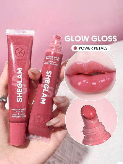 SHEGLAM Tinted Lip Gloss – Moisturizing Non-Sticky Plumping Lip Oil