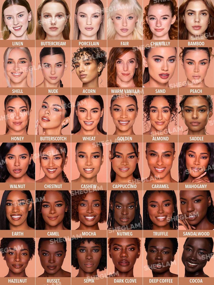 SHEGLAM Matte Foundation | Nude Full Coverage Oil Control Liquid Foundation Sample – LCBSkin