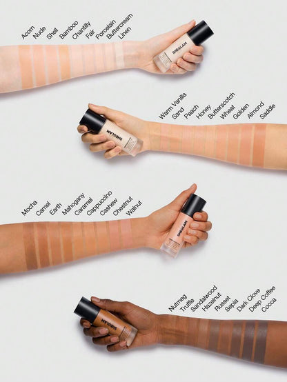 SHEGLAM Matte Foundation | Nude Full Coverage Oil Control Liquid Foundation Sample – LCBSkin