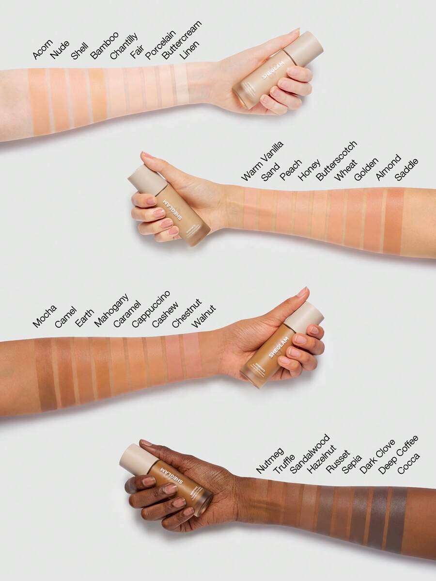 SHEGLAM Hydrating Dewy Foundation Sample | Golden Lightweight Liquid Foundation – LCBSkin