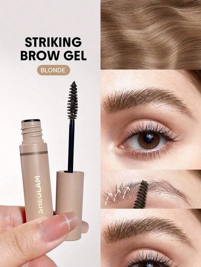 SHEGLAM Striking Brow Waterproof Brow Gel | Long-Lasting Eyebrow Cream, 5 Shades
