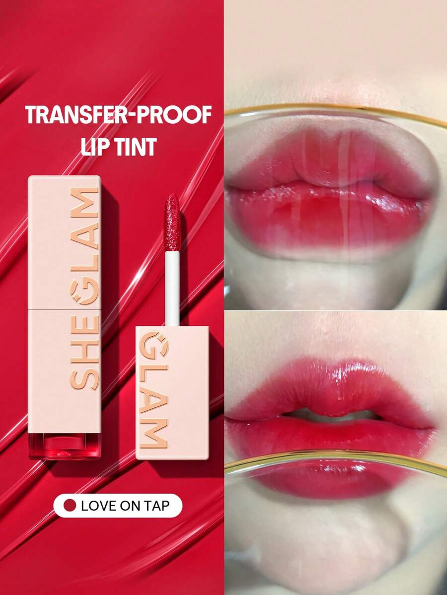 SHEGLAM Color Changing Lip Tint – Long-Lasting High Gloss Lip Stain